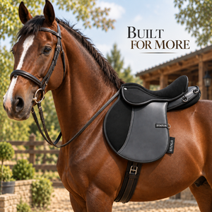 Silla de Montar para Caballos de Resistencia |   Sillín Cómodo y Ligero para Montar a Caballo, Equipo Ecuestre Duradero para Carreras de Larga Distancia - Product Image 4