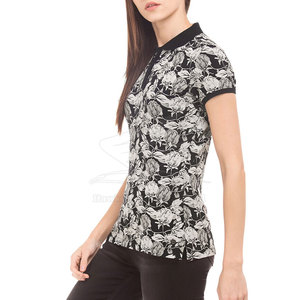 Logo personnalisé pour femmes, t-shirt d'été, couleur et taille personnalisées, respirant, 100% coton, toile fabriquée au Pakistan - Product Image 2