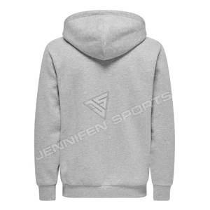 Sudadera con capucha corta y cremallera, estilo boxy, unisex, streetwear, oversize, personalizada con logo impreso, de invierno, teñida lisa, 100% algodón para hombre - Product Image 2