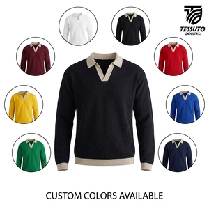 Nouvelle Chemise de Golf Homme 2025 de Haute Qualité 100% Coton Brodé Imprimé Manches Longues avec Poche Anti-Plis Personnalisable par Sublimation - Product Image 5