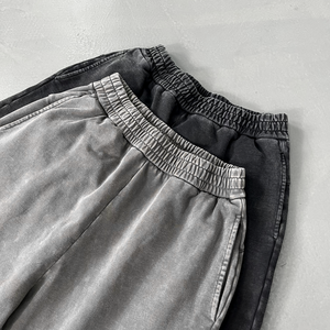 Pantalones Jogger para Hombre con Lavado Ácido, Estilo Casual Otoñal, Vintage, Deportivos, Tejidos, con Estampado Gráfico 3D, Servicio OEM - Product Image 2