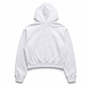 Sudadera con capucha de forro polar oversize sin cordón con cremallera, diseño liso y holgado, de alta calidad para hombre, superventas - Product Image 2