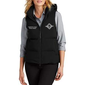 Chalecos Acolchados Personalizados para Mujer con Bordado Personalizado MM7217 con Logotipos y Textos Añadidos - Product Image 3