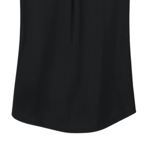 Polo Negro AKA de Alto Rendimiento para Mujer, Camiseta de Golf de Manga Corta que Absorbe la Humedad, Top Informal para Hermandades Griegas - Product Image 5