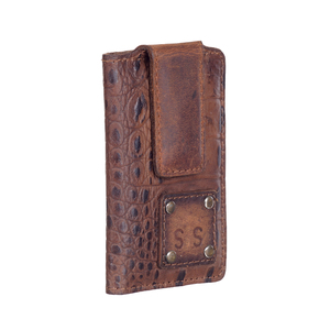 Crocodile Leather Print Custom Logo Label <b>Embossed</b> Magnetic Money Clip Cash <b>Card</b> Wallets Man Holder Direct Manufacturer Exporter - Product Image 4