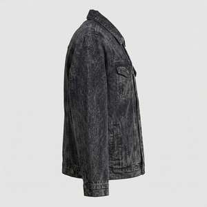 Veste en jean pour homme de haute qualité, design avant-gardiste, étiquetage personnalisé et distribution mondiale, veste en jean la plus vendue - Product Image 2