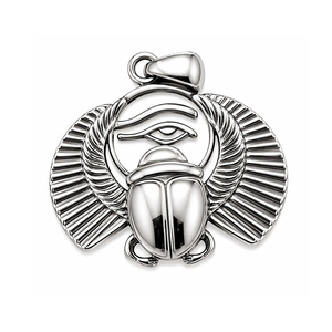Joyas de Disfraz Faraónico para Mujer de Diseño Único y Calidad Premium, Plata Egipcia Vintage, Bañado en Plata, Ojo de Horus, Escarabajo, para Fiesta - Product Image 1
