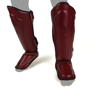 Boxing and MMA Protective Shin Guards and Pads with Leather/PU Material High Quality Wholesale Price From Factory - Product Image 2