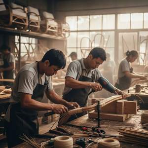 Chaises de jardin en rotin modernes et durables avec un design contemporain, fauteuil bohème personnalisable de haute qualité - Product Image 4