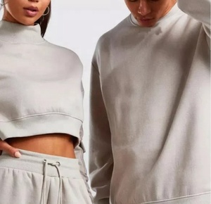 Ropa deportiva de fabricante, chándal de algodón de 2 piezas ajustado personalizado, transpirable, de secado rápido, bolsillos de carga personalizados, conjuntos Unisex - Product Image 3