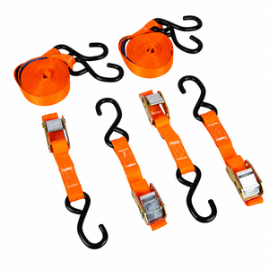 Cargo Transport Cam Buckle Tie Down Strap 25mm Polyester 250kg with <b>S</b> Hook CE Certified 3m for Load Restraint Heavy Duty - Product Image 6