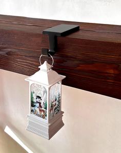 Strong Metal Christmas Stocking Holder <b>Clip</b> Mantel <b>Hook</b> Festive Home Decor feltsocks - Product Image 4