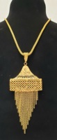 Offre de Gros : Collier Pendentif Plaqué Or 24 carats 4 grammes pour Femme, Nouveau Look, Bracelet, Bague et Boucles d'Oreilles en Or Rempli – Nouvelle Collection Cadeau