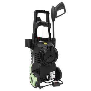 Idropulitrice Elettrica ad Alta Pressione 1800W 3000PSI 1.7GPM, Macchina Verde per Autolavaggio, Pressione Massima 200 bar, Motore Triplex - Product Image 4