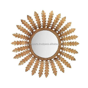 กระจกติดผนังโลหะทำมือสไตล์โมเดิร์นสุดหรูสำหรับตกแต่งบ้าน - Product Image 4