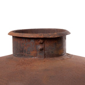 Macetero metálico para decoración de cafeterías, macetero metálico para decoración de casas de campo, macetero metálico para hogares modernos, macetero metálico para interiores de lujo - Product Image 3