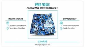 Pickleball custom print skort summer Elastic Waist vibrant design Athletic Shorts With Pockets All Seasons Sport Wear OE - Product Image 5