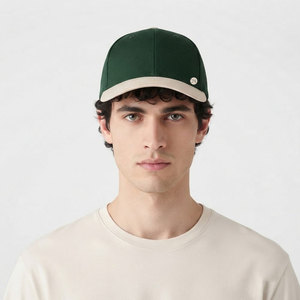 Chapeau structuré de style nouveau avec forme avant rigide, fermeture réglable, matériau léger, ajustement confortable et usage décontracté - Product Image 4