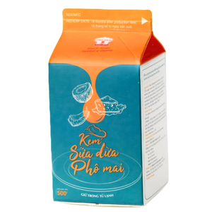Crema No Láctea para Bebidas, Exportación Directa de Fábrica, OEM/ODM, HALAL, Crema de Coco para Postres, Café y Té con Leche, 500G - Product Image 1