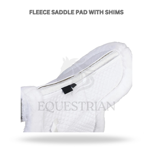 Almohadilla de Felpa para Silla de Montar con Separadores, Almohadilla para Silla de Montar para Equitación, Equipo Ecuestre - Product Image 2