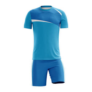 High Quality 100% Polyester Soccer Jersey with Sublimation Printed Team Logo Breathable Quick Dry Sport Apparel for Teams Clubs - Product Image 2