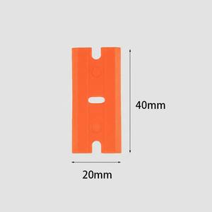Raspador de pegatinas de goma personalizado con mango, moldeado por inyección, herramienta OEM para quitar adhesivos, para uso en ventanas y suelos, montaje con ventosa - Product Image 5