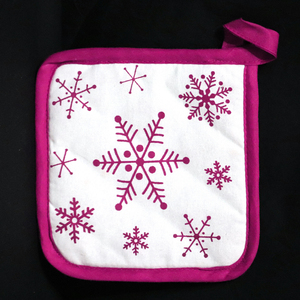 Beautiful Color Highest Quality 160 Gsm Pot Holder 100% Recycled Cotton Pot Holders Trivets for <b>Kitchen</b> Usage Supplier in India. - Product Image 3