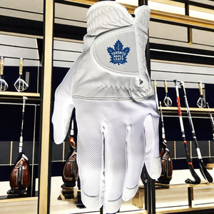 Gants de golf pour hommes entièrement en cuir de mouton Gants de golf antidérapants avec logo personnalisé par client Gants en cuir de cabrette véritable à bas prix Vente en gros - Product Image 2