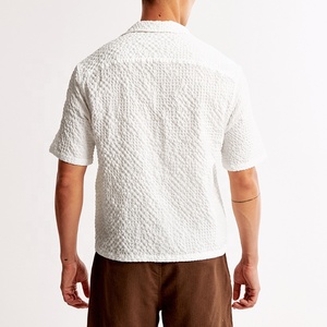 เสื้อเชิ้ตผู้ชายลายดอกไม้ แขนสั้น ติดกระดุม สไตล์ลำลอง สำหรับฤดูร้อน เนื้อผ้าบางเบา ยืดหยุ่นได้ ไซส์ใหญ่พิเศษ 6XL ผลิตแบบ ODM - Product Image 3