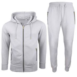 ชุดวอร์มฤดูหนาวสำหรับผู้ชายแบบขายส่ง OEM เสื้อฮู้ดและกางเกงขายาวพิมพ์ลายพร้อมออกแบบโลโก้ตามสั่ง ชุดเซ็ต 2 ชิ้น - Product Image 6