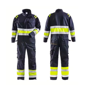 Combinaison de travail unisexe réfléchissante pour hommes et femmes, idéale pour la soudure, la réparation automobile, l'atelier, les mécaniciens, grandes tailles - Product Image 6