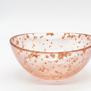 ชามตกแต่งเรซิ่นสีชมพูทำมือสุดหรู |   งานประติมากรรมตกแต่งกลางโต๊ะแบบทันสมัยมันวาว - Product Image 2