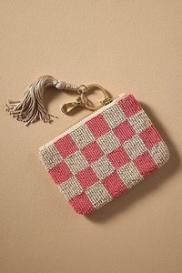 Bolso de mano étnico con cuentas y monedero, diseño elegante, tipo sobre, de moda, de lujo, para boda, artesanía natural - Product Image 3