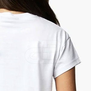 Camiseta Corta Ligera para Mujer, Estilo Urbano, Tejido Suave y Transpirable, Venta al Por Mayor OEM - Product Image 3
