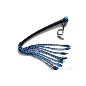 Fouet en cuir durable de qualité supérieure, cuir véritable, poignée robuste, design flexible, idéal pour l'entraînement et les activités de plein air - Product Image 1