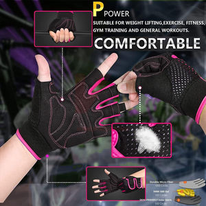 Guantes de Levantamiento de Pesas de Marca Privada, Diseño Ajustado para Cross-Training y Aeróbicos, Suministro de Fitness al por Mayor - Product Image 5