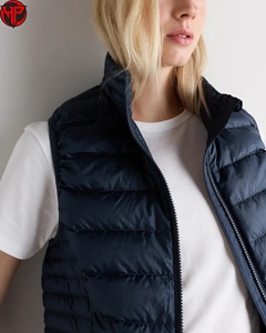Women's <b>Quilted</b> Puffer Vest Sleeveless Zip Up <b>Waistcoat</b> Lightweight Warm Casual Outerwear Womens Outdoor Down Vest - Product Image 5