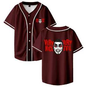 Maillot de baseball unisexe pour adulte en polyester respirant, avec impression très stylée et audacieuse, uniforme personnalisé - Product Image 3