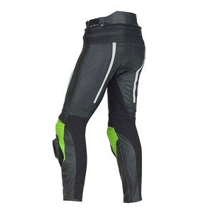 Genuine <b>Sheepskin</b> Leather Made Outdoor Racing Riding Sportswear Auto Racing <b>Jackets</b> & Pants Sets In Low MOQ - Product Image 3