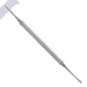 Extractor de espinillas y espinillas, herramienta para extraer espinillas, cara y nariz, hecha de acero inoxidable de grado médico, doble punta - Product Image 1