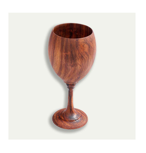 Copa de Vino Tinto de Madera de Excelente Calidad, Copa de Cerveza de Madera Ecológica, Accesorios Rústicos para Bar, Vaso para Beber Vino Tinto - Product Image 1