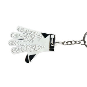 Porte-clés Gants de Gardien de But en PVC Caoutchouc de Qualité Supérieure – Vente Chaude en Gros - Product Image 3