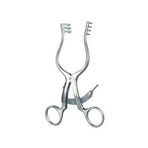 Scalp Contour Self Retaining Retractor 3 x 4 Blunt Prongs 14cm Steel Instrument Scalp Contour Self By <b>Blush</b> Surgical - Product Image 2