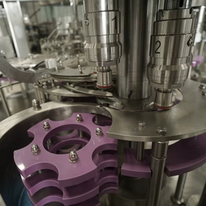 Aim Technologies <b>Three</b> Phase Electric Automatic Water Bottle Filling Machine 2000 BPH 60-90 BPM 200ml-1 Ltr for Mineral - Product Image 1