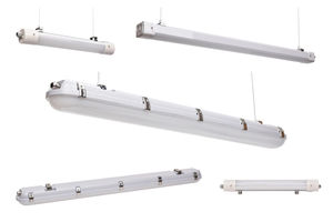 Étanche 20W <span class=keywords><strong>30W</strong></span> 40W LED linéaire latte étanche à la vapeur lumière 100-277V IP66 IP65 emballage Garage entrepôt LED Tri preuve lumière - Product Image 4