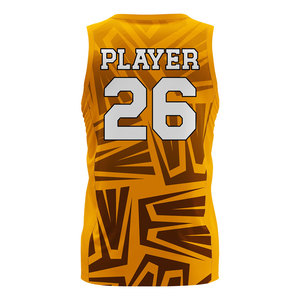Créez votre propre maillot de basket-ball par sublimation, logo personnalisé, nom de l'équipe, numéro, vêtements de sport légers et respirants, fabricant - Product Image 3