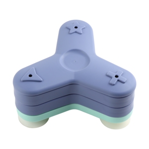 Juguete interactivo de rompecabezas para mascotas, tazón redondo para masticar para gatos y perros, material de melamina, estilo moderno, longitud regular - Product Image 2