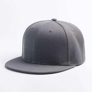 Urban Fashion Snapback Cap Wide <b>Flat</b> Visor OEM Breathable Mesh Back Casual Sportswear Classic Dancing Plain Customizable <b>Hats</b> - Product Image 2