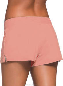 Traje de Baño de una Pieza para Mujer, Poliéster/Nailon, Control de Abdomen, Secado Rápido, Color y Logotipo Personalizables, Shorts de Playa - Product Image 2