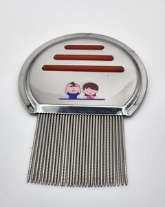 Peigne anti-poux professionnel en acier inoxydable Terminator, outil de qualité supérieure pour l'élimination des poux, adapté à tous les types de cheveux et avec logo personnalisé - Product Image 1